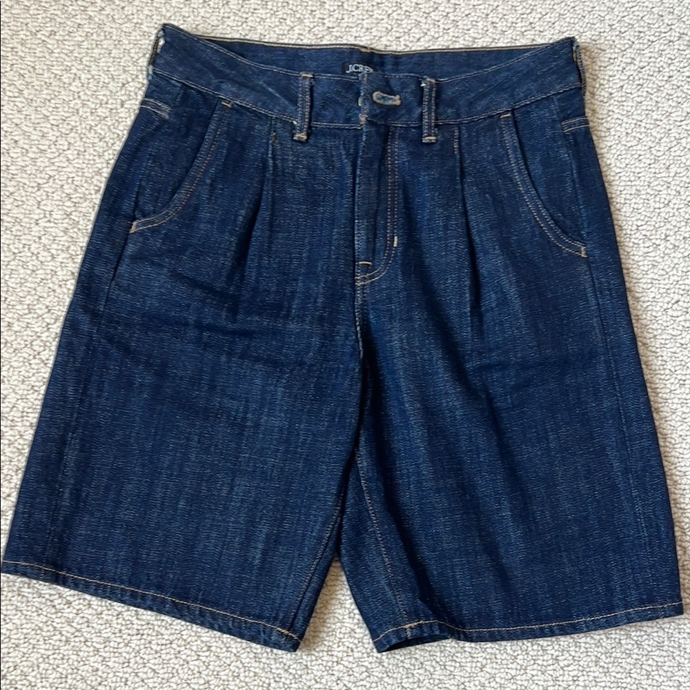 JCrew Blue Denim Shorts - Picture 1 of 5